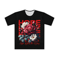 Black Hope Lights the Way Floral T-Shirt