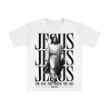 White Jesus Graphic T-Shirt 'Jesus: The Way, The Truth, The Life' Religious Tee